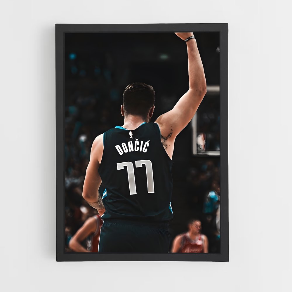 ap-luka doncic-4 cadre Noir