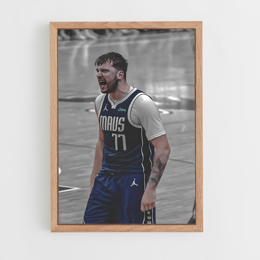 ap-luka doncic-5 cadre Bois clair
