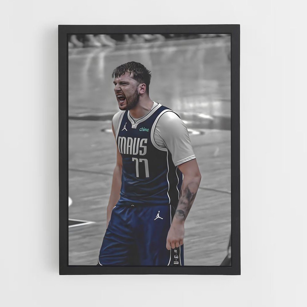 ap-luka doncic-5 cadre Noir