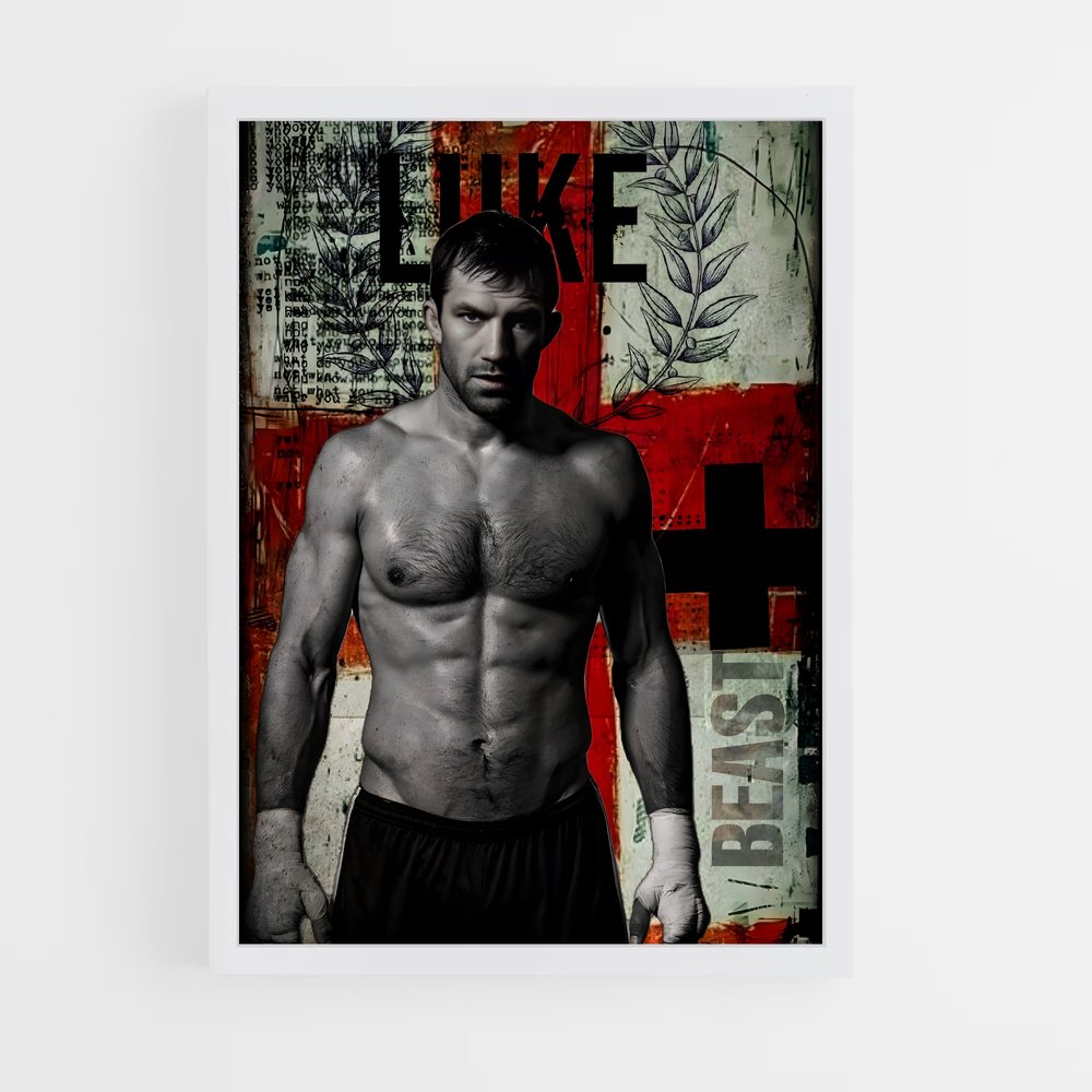ap-luke rockhold-2 cadre Blanc