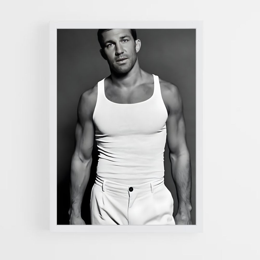 ap-luke rockhold-3 cadre Blanc