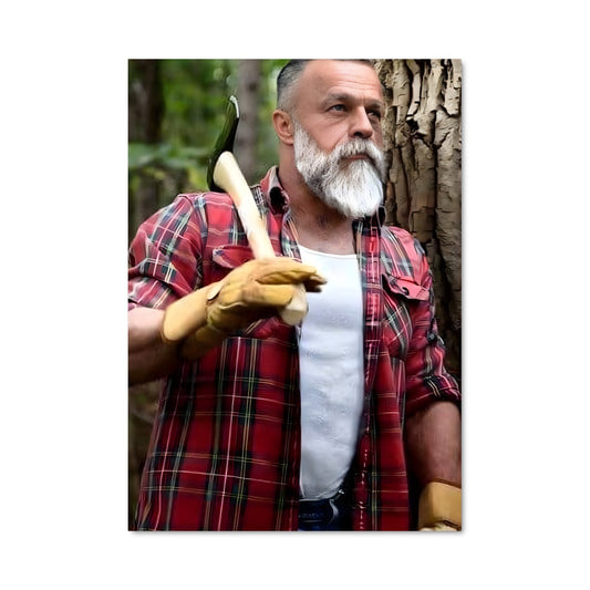 Poster Le Barbu Forestier