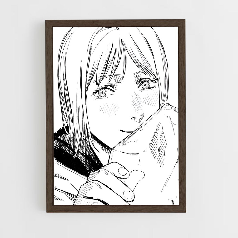 ap-luna fire punch-2 cadre Bois foncé
