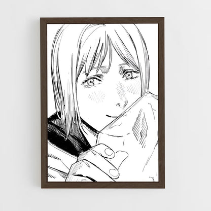 ap-luna fire punch-2 cadre Bois foncé