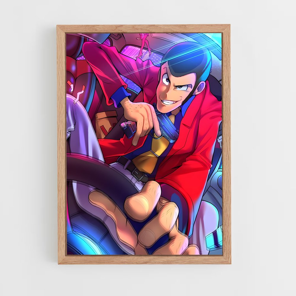 ap-lupin iii-1 cadre Bois clair