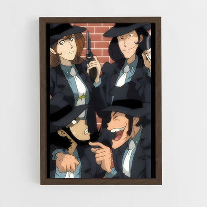 ap-lupin iii-2 cadre Bois foncé