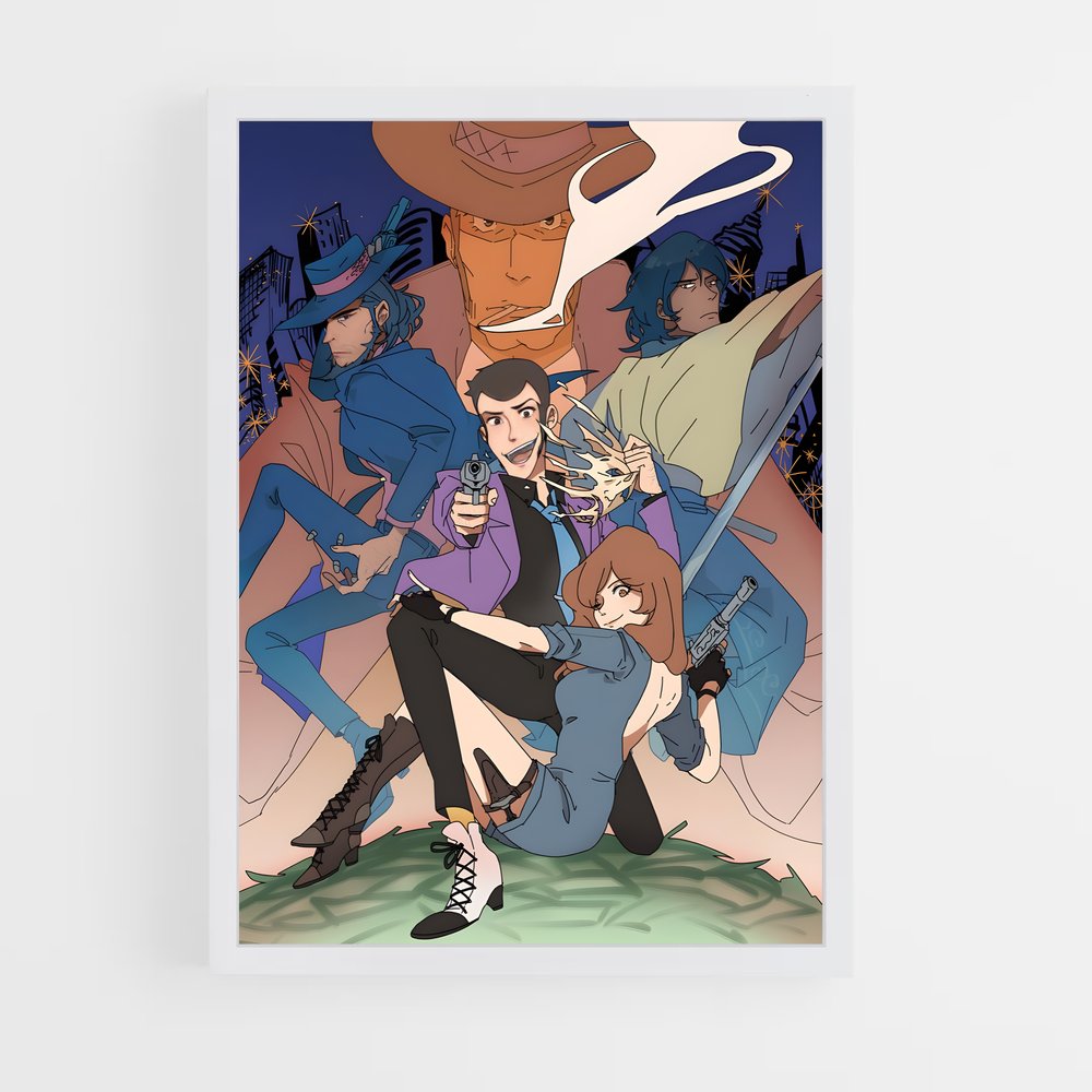 ap-lupin iii-3 cadre Blanc