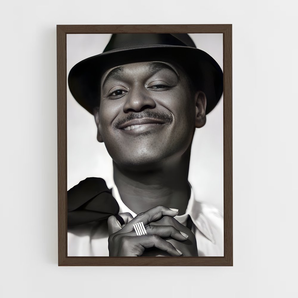 ap-luther vandross-1 cadre Bois foncé