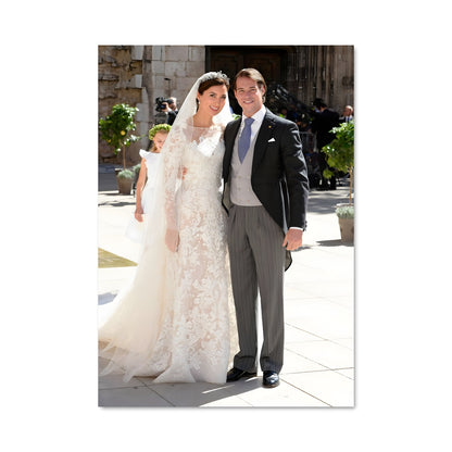 Poster Luxembourg royal family 2980