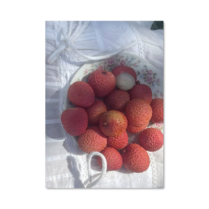 Poster Délices Lychee