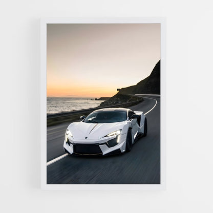 ap-lykan hypersport-2 cadre Blanc