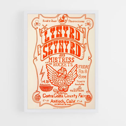 ap-lynyrd skynyrd-2 cadre Blanc