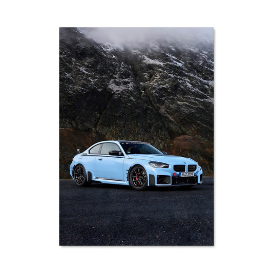 Poster Blue Mountain Racer