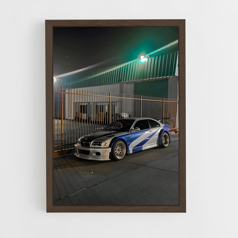 ap-m3 e46-2 cadre Bois foncé