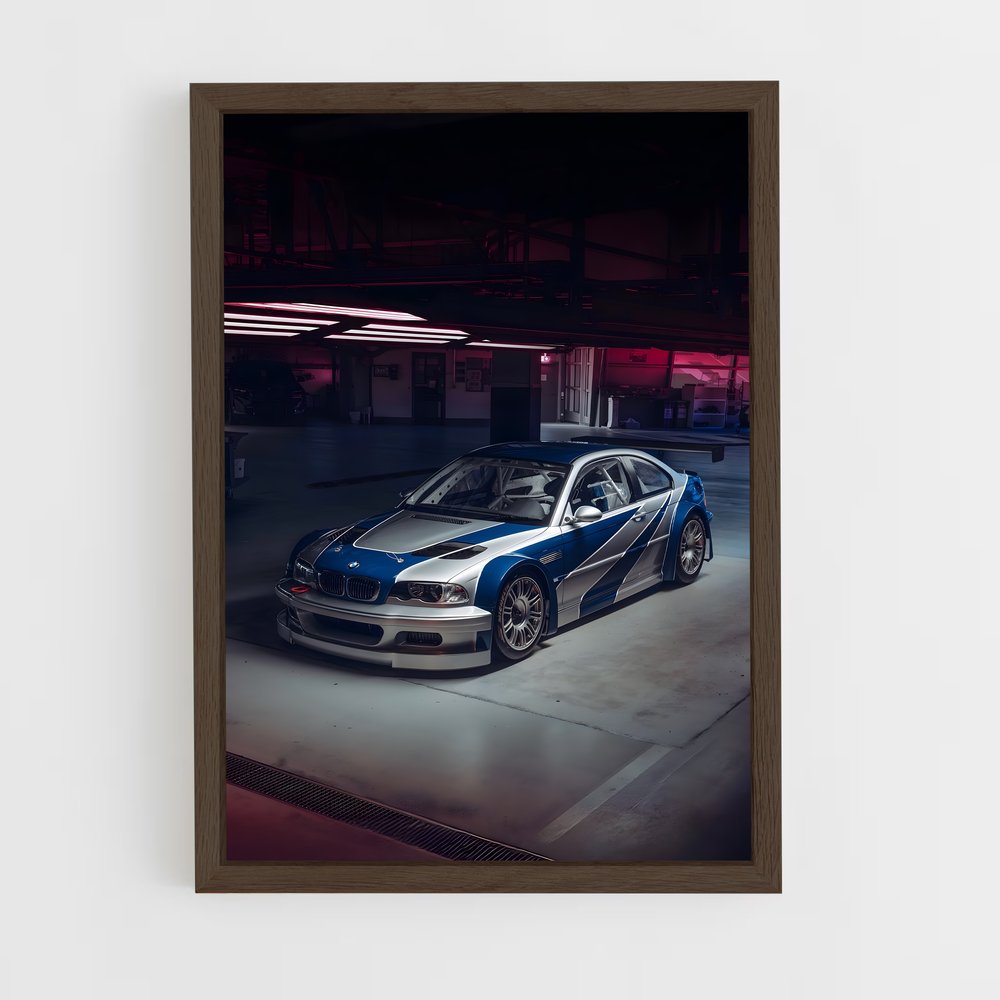 ap-m3 e46-7 cadre Bois foncé