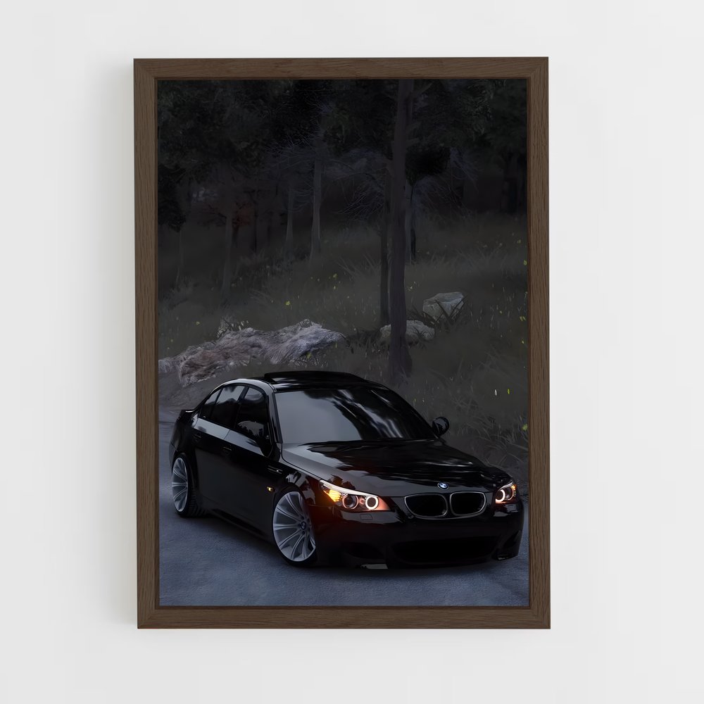 ap-m5 e60-1 cadre Bois foncé