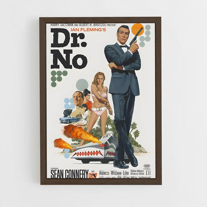 ap-m james bond-1 cadre Bois foncé