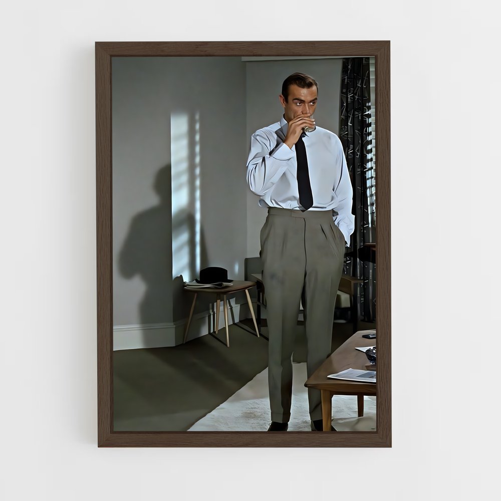 ap-m james bond-4 cadre Bois foncé