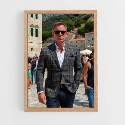 ap-m james bond-7 cadre Bois clair