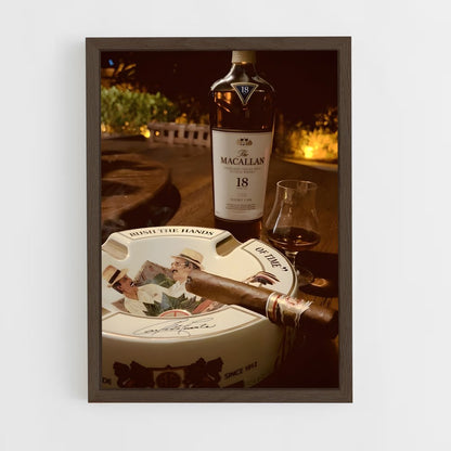 ap-macallan-10 cadre Bois foncé