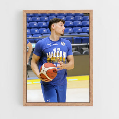 ap-maccabi tel aviv basketball-1 cadre Bois clair