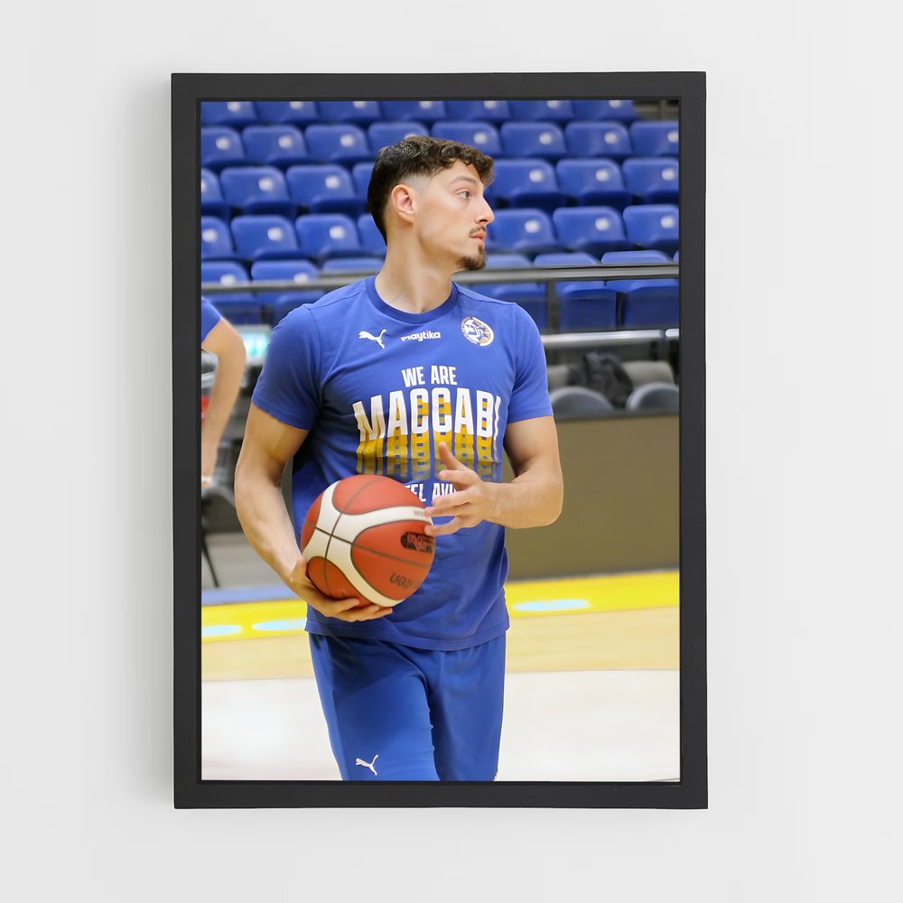 ap-maccabi tel aviv basketball-1 cadre Noir