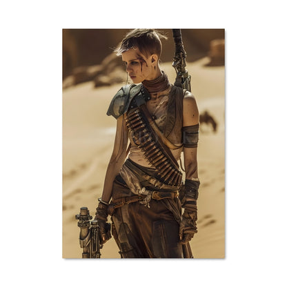 Poster Femme du Désert