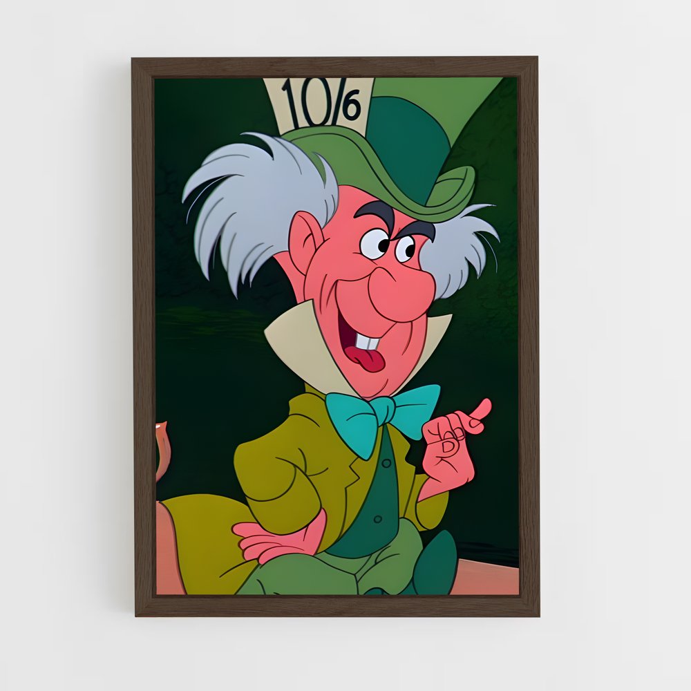 ap-mad hatter-2 cadre Bois foncé