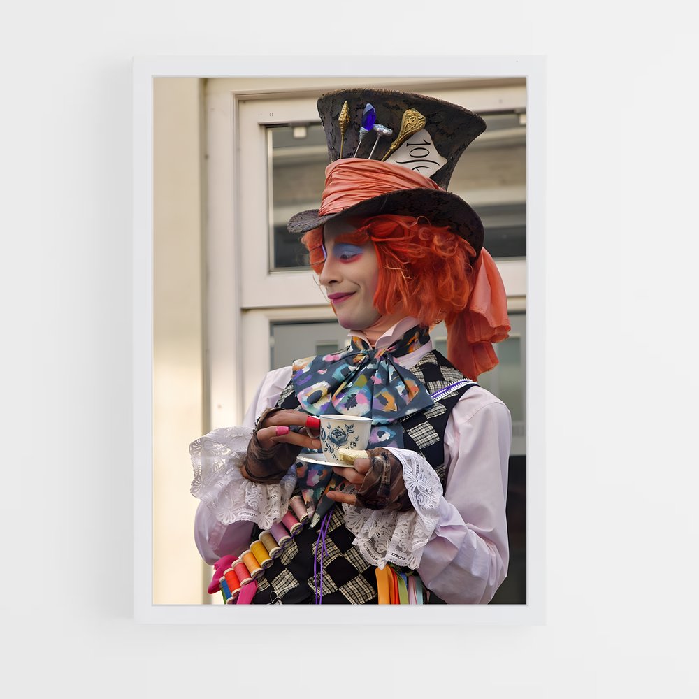 ap-mad hatter-8 cadre Blanc
