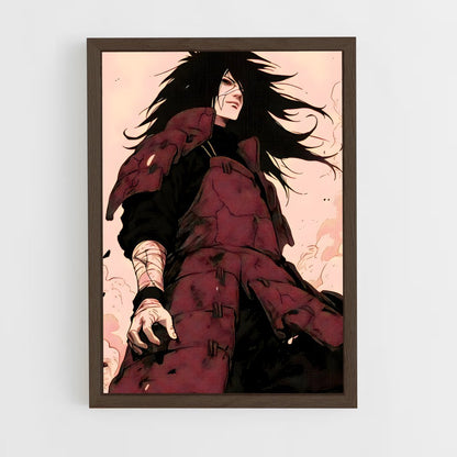 ap-madara uchiha-11 cadre Bois foncé