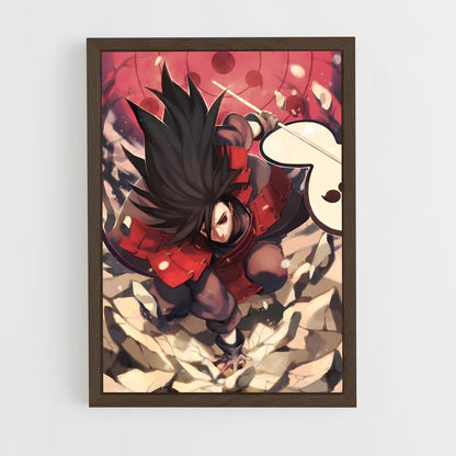 ap-madara uchiha-6 cadre Bois foncé