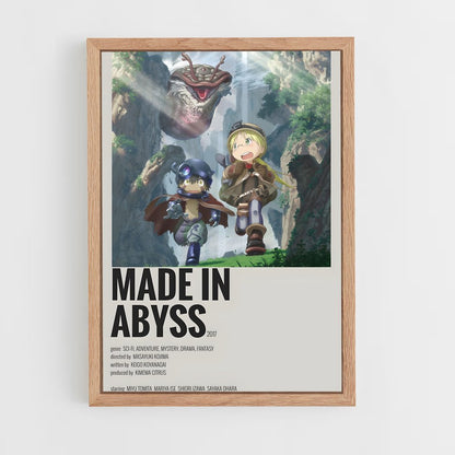 ap-made in abyss-2 cadre Bois clair