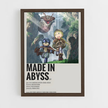 ap-made in abyss-2 cadre Bois foncé
