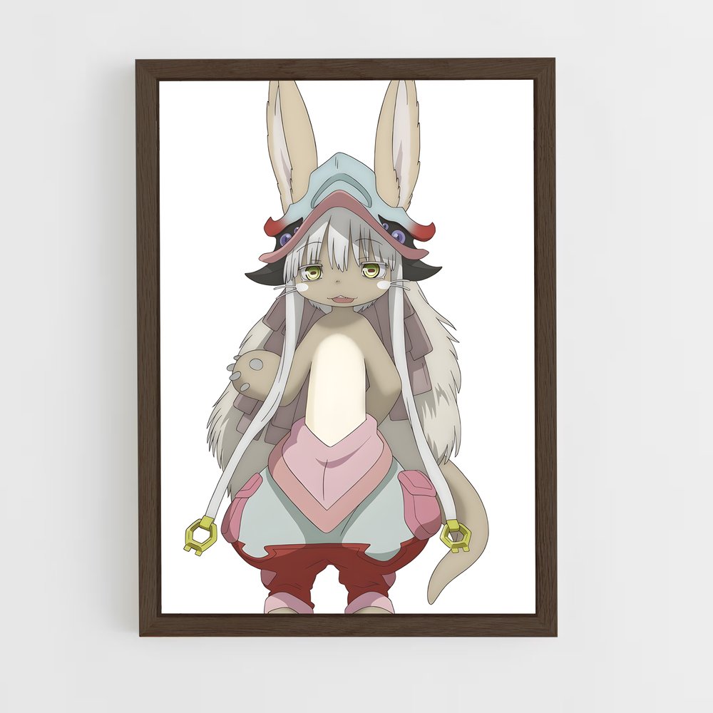 ap-made in abyss-4 cadre Bois foncé