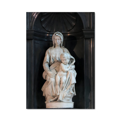 Poster Madonna and child michelangelo 20038