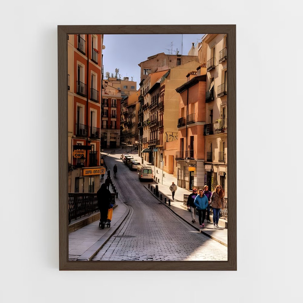 ap-madrid-3 cadre Bois foncé