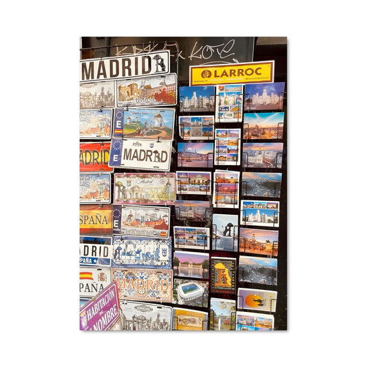 Poster Cartes de Madrid