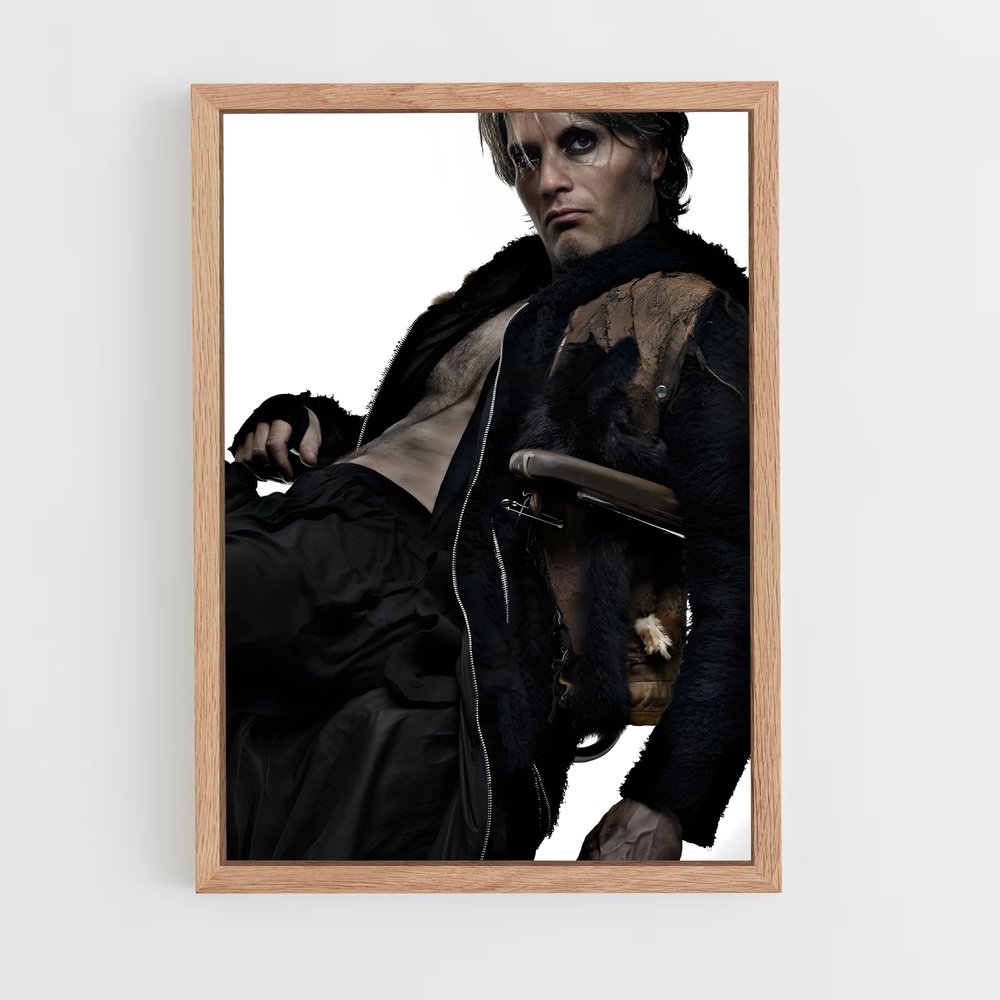 ap-mads mikkelsen-6 cadre Bois clair