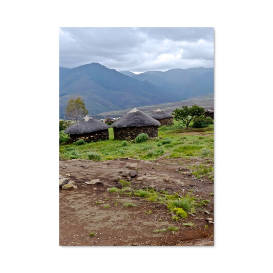 Poster Village Montagnard