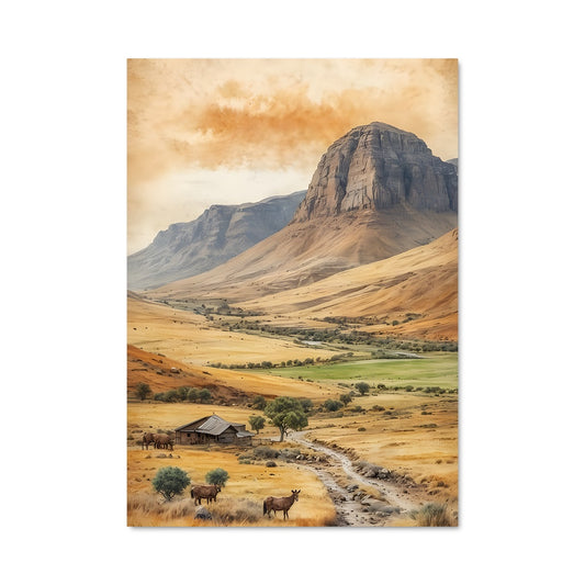 Poster Rivière des Montagnes