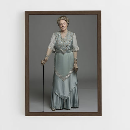 ap-maggie smith-4 cadre Bois foncé