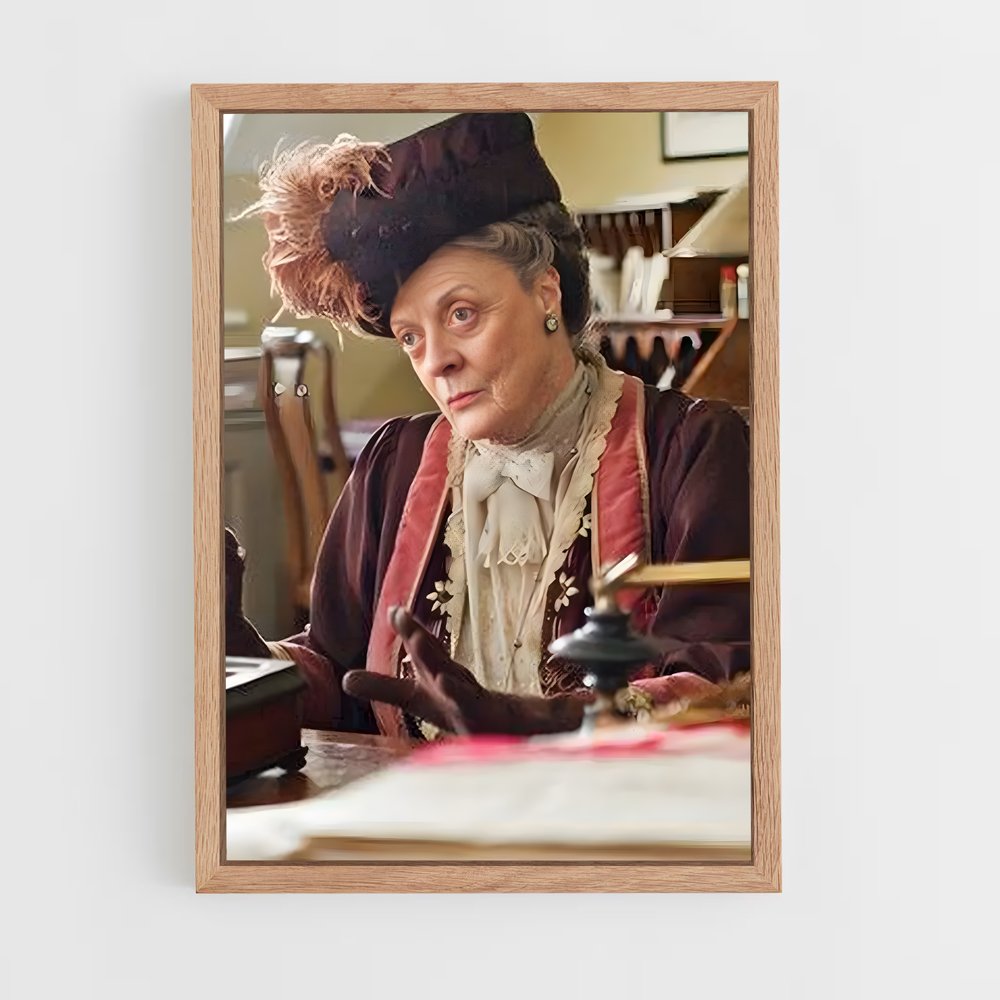 ap-maggie smith-6 cadre Bois clair