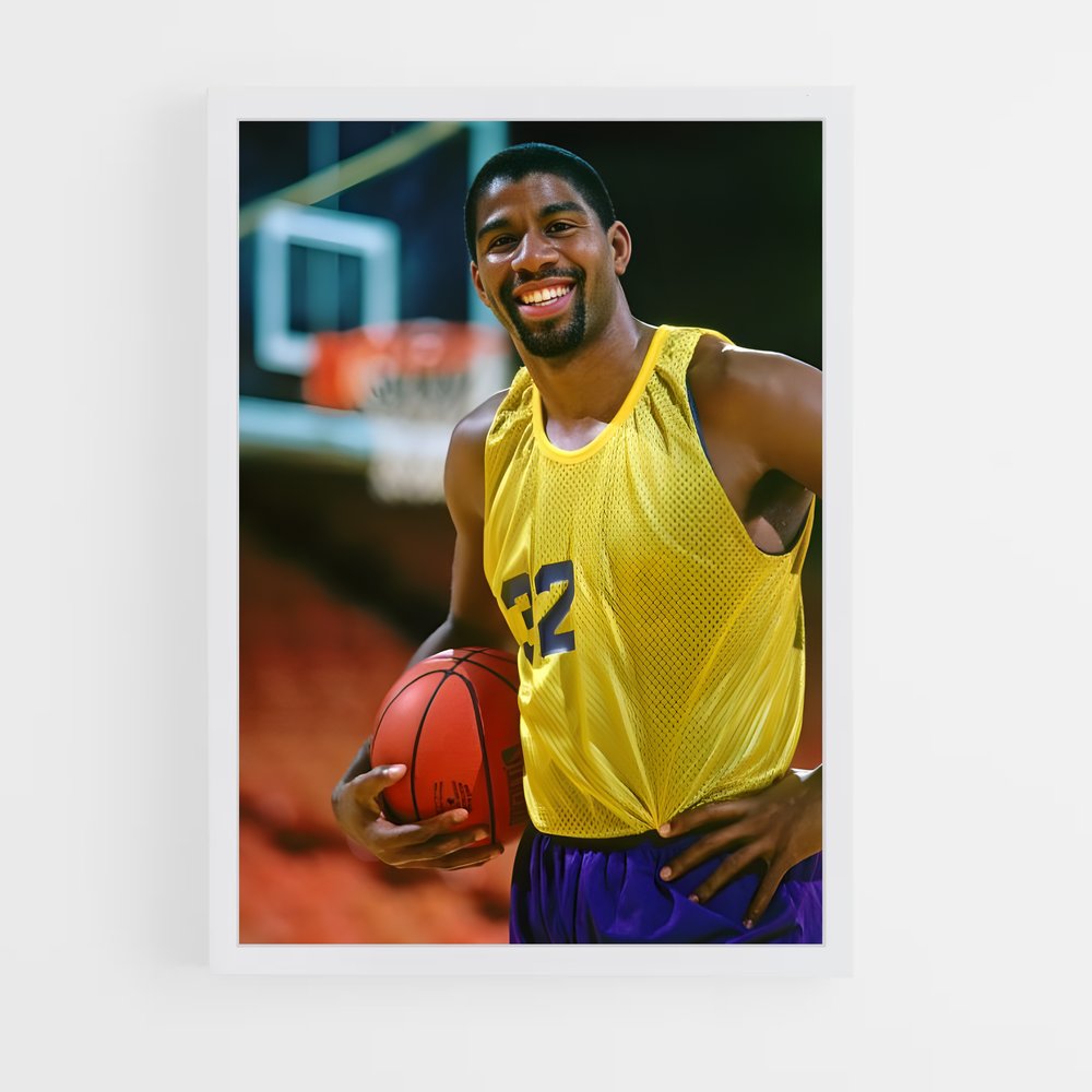 ap-magic johnson-6 cadre Blanc