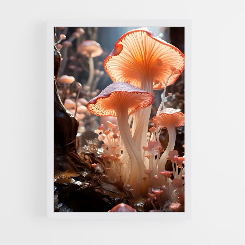 ap-magic mushroom-8 cadre Blanc