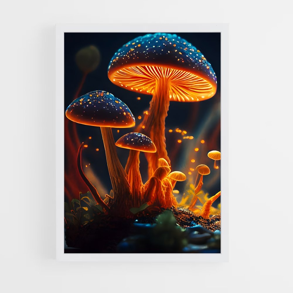 ap-magic mushroom-9 cadre Blanc