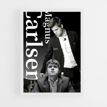 ap-magnus carlsen-2 cadre Blanc