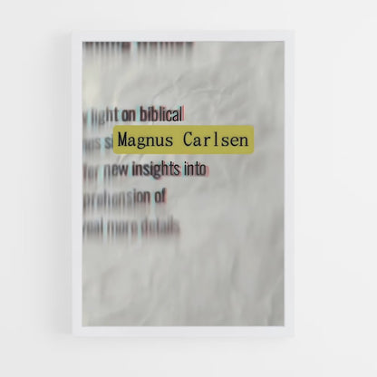 ap-magnus carlsen-6 cadre Blanc