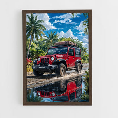 ap-mahindra-2 cadre Bois foncé