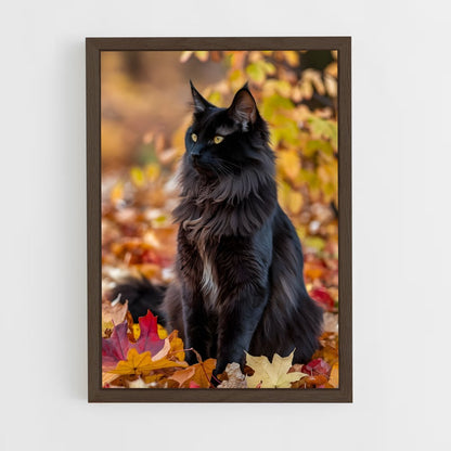 ap-maine coon-10 cadre Bois foncé