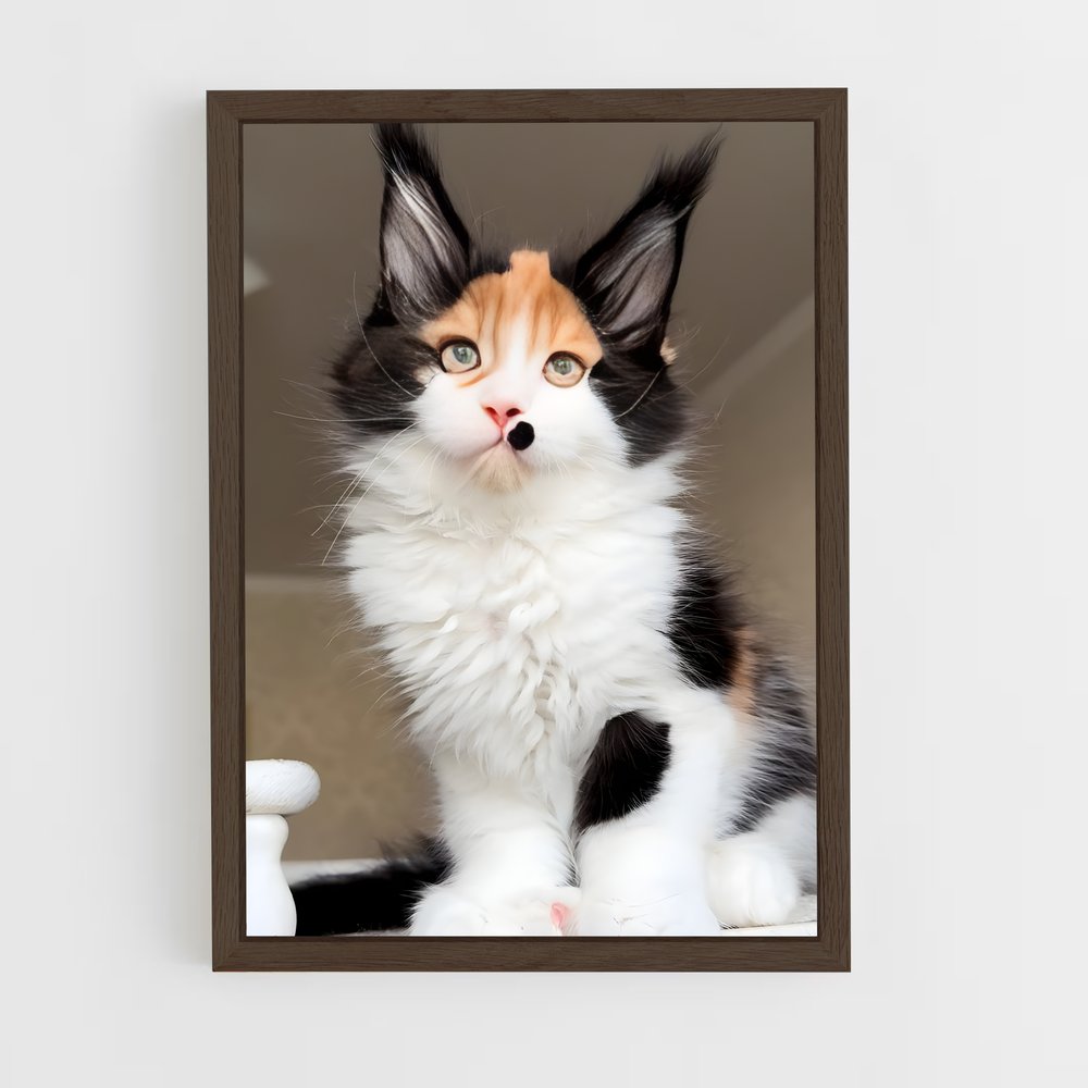 ap-maine coon-3 cadre Bois foncé